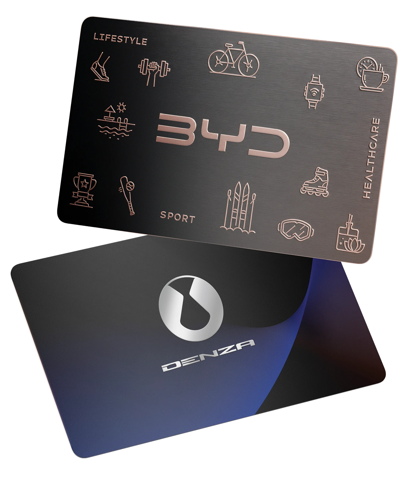BYD and DENZA Lifestyle Cards
